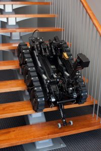 MK3 CALIBER® EOD robot stair climb