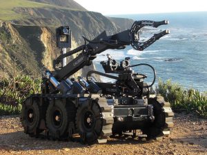 MK3 CALIBER® EOD robot on the cliff