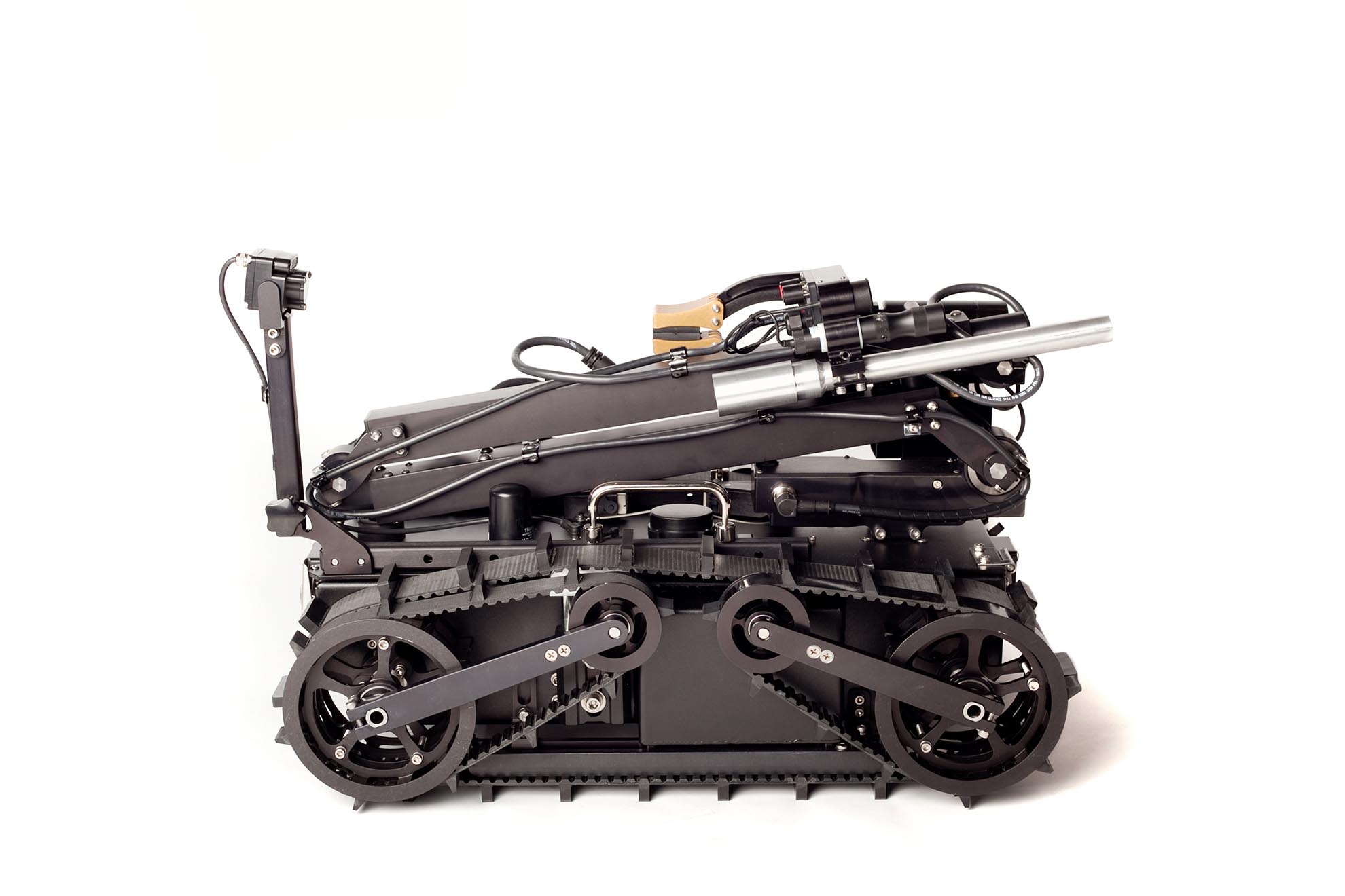 Mini-CALIBER® swat robot stowed