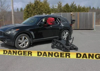 CALIBER®FLEX BOMB ROBOT CARRYING RED BAG